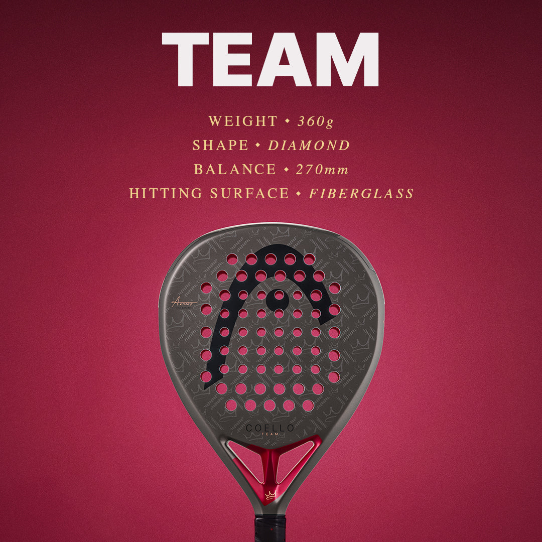 HEAD Coello Team 2026 Padel Racket