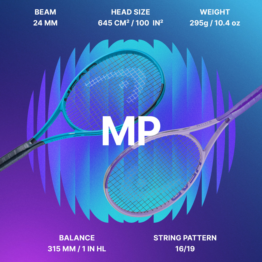 Heat Boom Racket HEAD Boom MP Alternate 2026 Tennis Racket – stringsports.co.uk