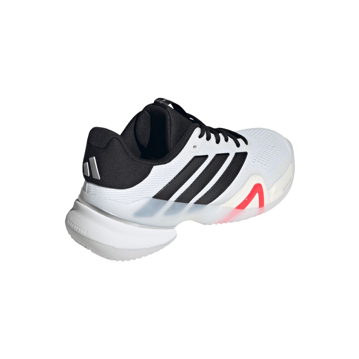 Adidas Barricade 14 Wide Fit Tennis Shoes (Mens) - White