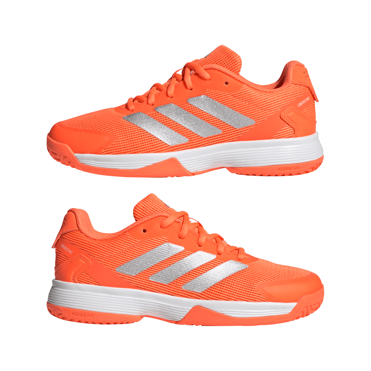 Adidas Ubersonic K Junior Tennis Shoe - Orange