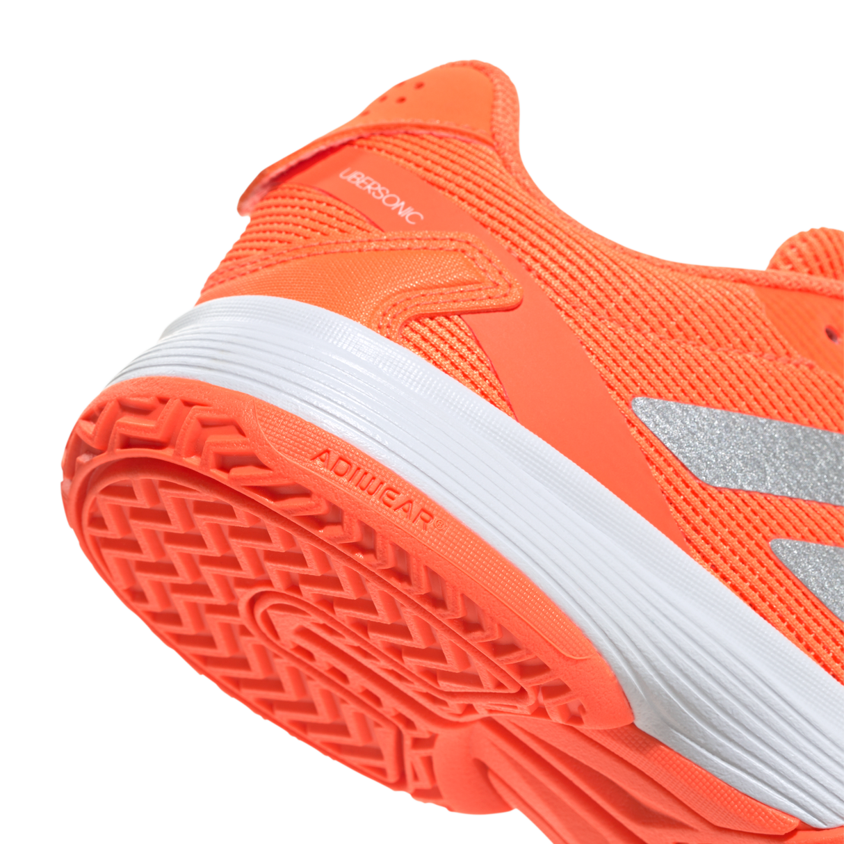 Adidas Ubersonic K Junior Tennis Shoe - Orange