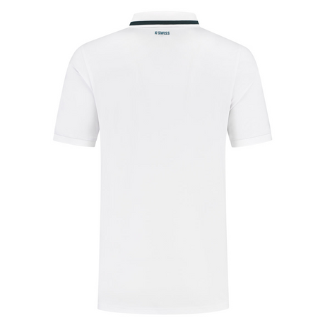 K-Swiss Hypercourt Basic Tennis Polo Shirt (Mens) - White