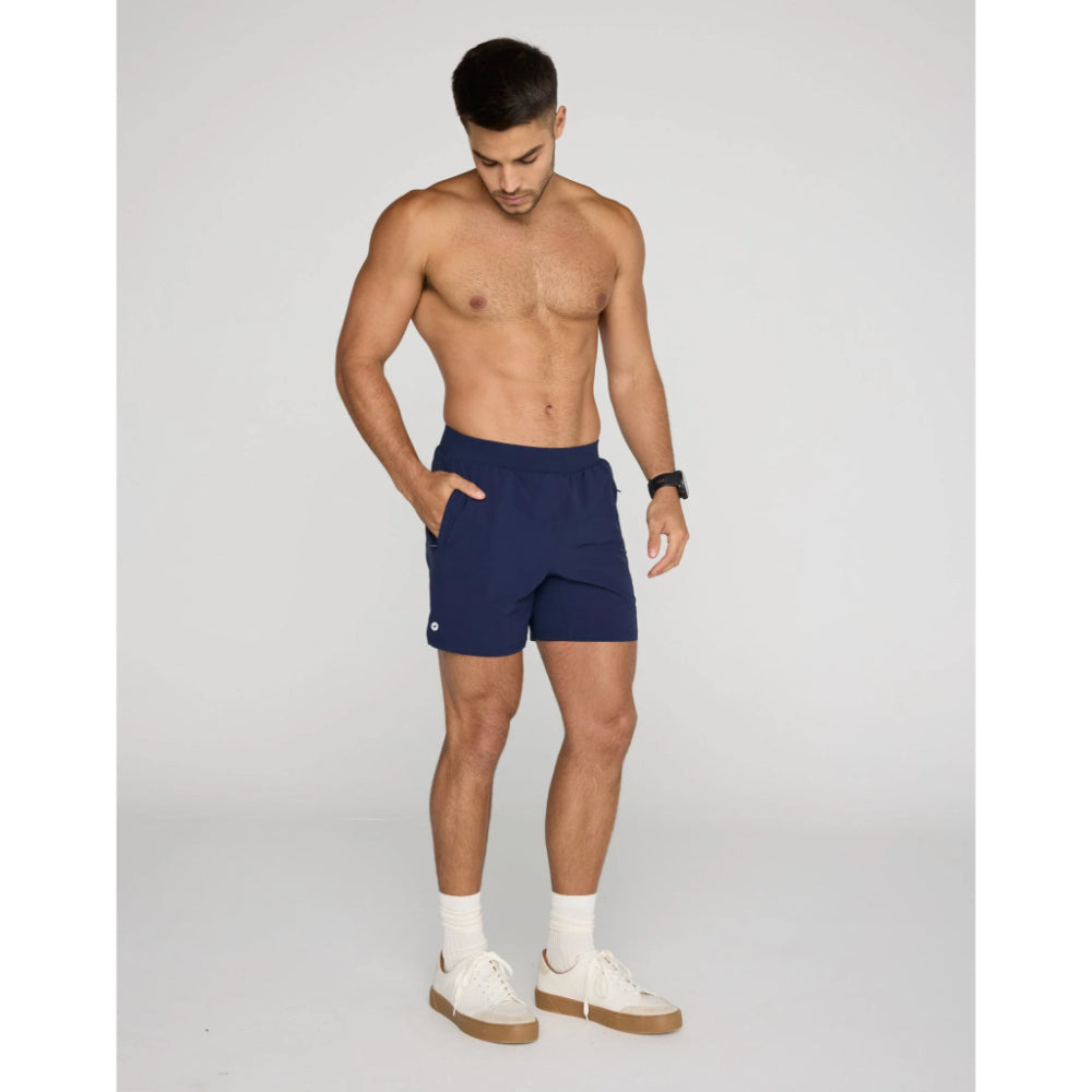 Gym+Coffee Essential 6" Shorts (Mens) - Twilight Navy