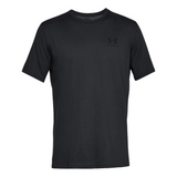 Under Armour Sportstyle Left Chest Short Sleeve (Mens) - Black