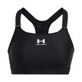 Under Armour HeatGear Armour High Sports Bra (Ladies) - Black