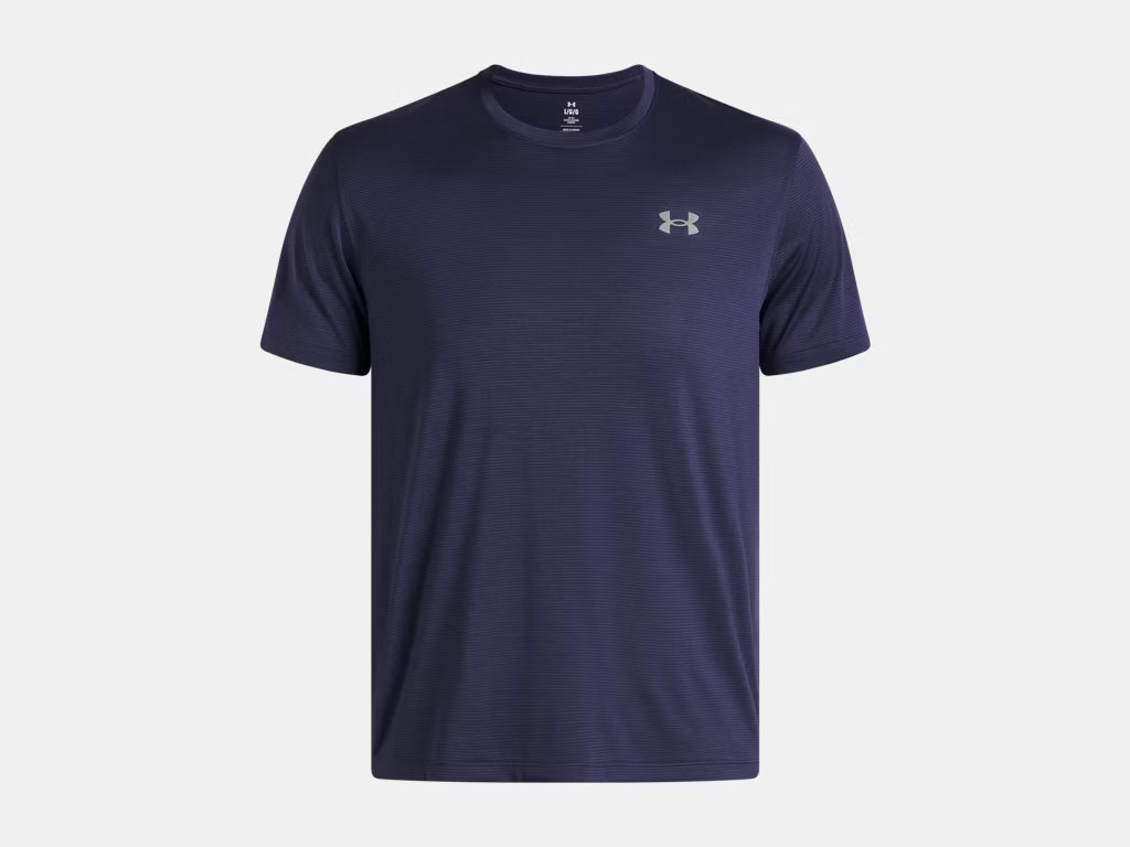 Under Armour Launch Short Sleeve (Men's) - Washed Navy / Reflective