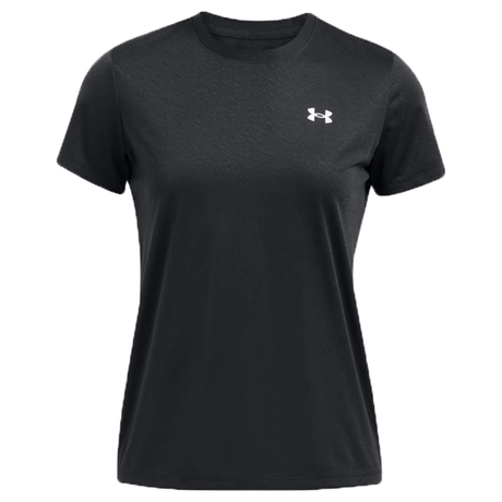 Under Armour Tech Riddle Short Sleeve Collar (Ladies) - Black