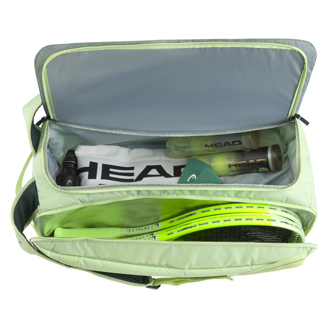 Head Pro Duffle Bag L LLAN (9 Racket Tennis Bag)