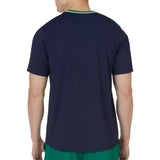 Fila Pro Tennis Heritage T-Shirt (Mens) - Navy/Green