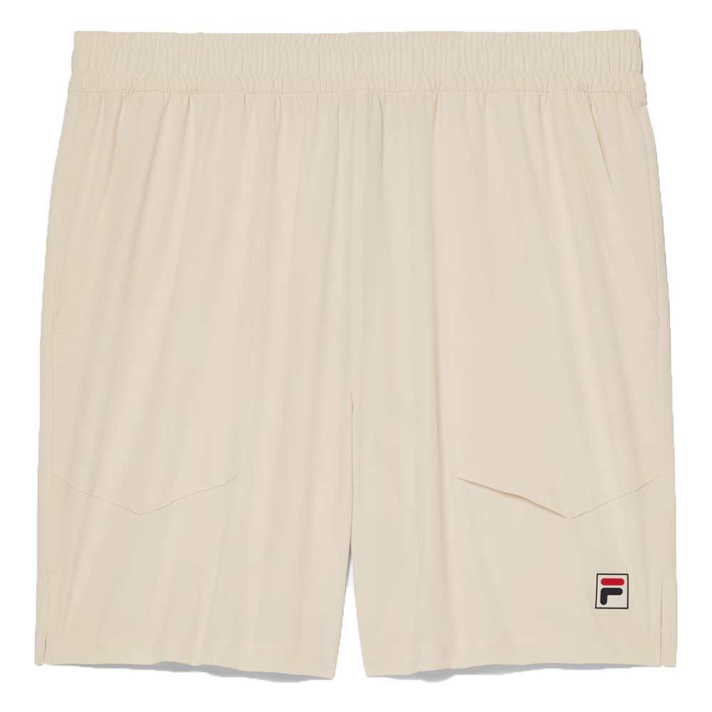 Fila Tennis Woven Court Short (Mens) - Whitecap Grey