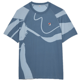 Fila Tennis Essentials Top (Mens) - Elemental Blue/Celestial Blue