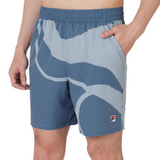 Fila Tennis Essentials Printed Short (Mens) - Elemental Blue/Celestial Blue