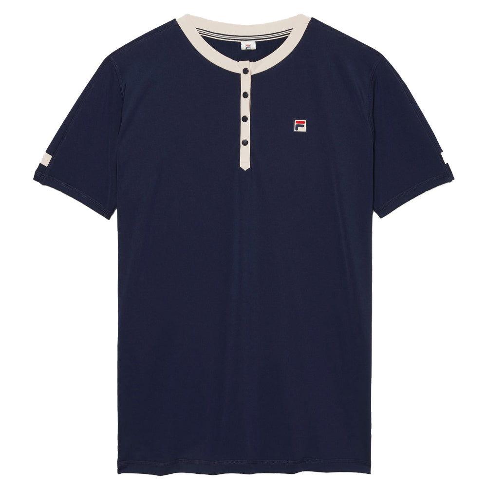 Fila Pro Tennis Heritage Tennis T shirt (ladies) - Navy