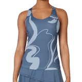 Fila Tennis Essential Racerback Top (Ladies) - Elemental Blue/Celestial Blue