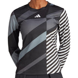 adidas HEAT.RDY 3/4 Pro Long Sleeve Tennis Top (Ladies) - Black