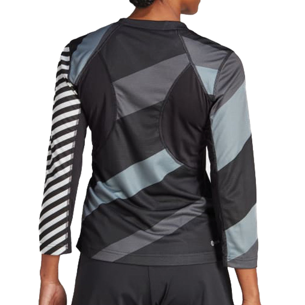 adidas HEAT.RDY 3 4 Pro Long Sleeve Tennis Top Ladies Black