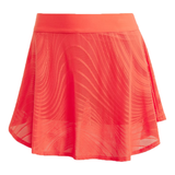 Adidas Tennis Pro Climacool+ Print Skirt - Semi Lucid Red