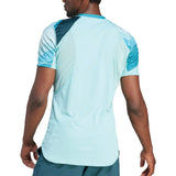 Adidas Reversible Aeroready Freelift Tennis T-Shirt (Mens) - Flash Aqua