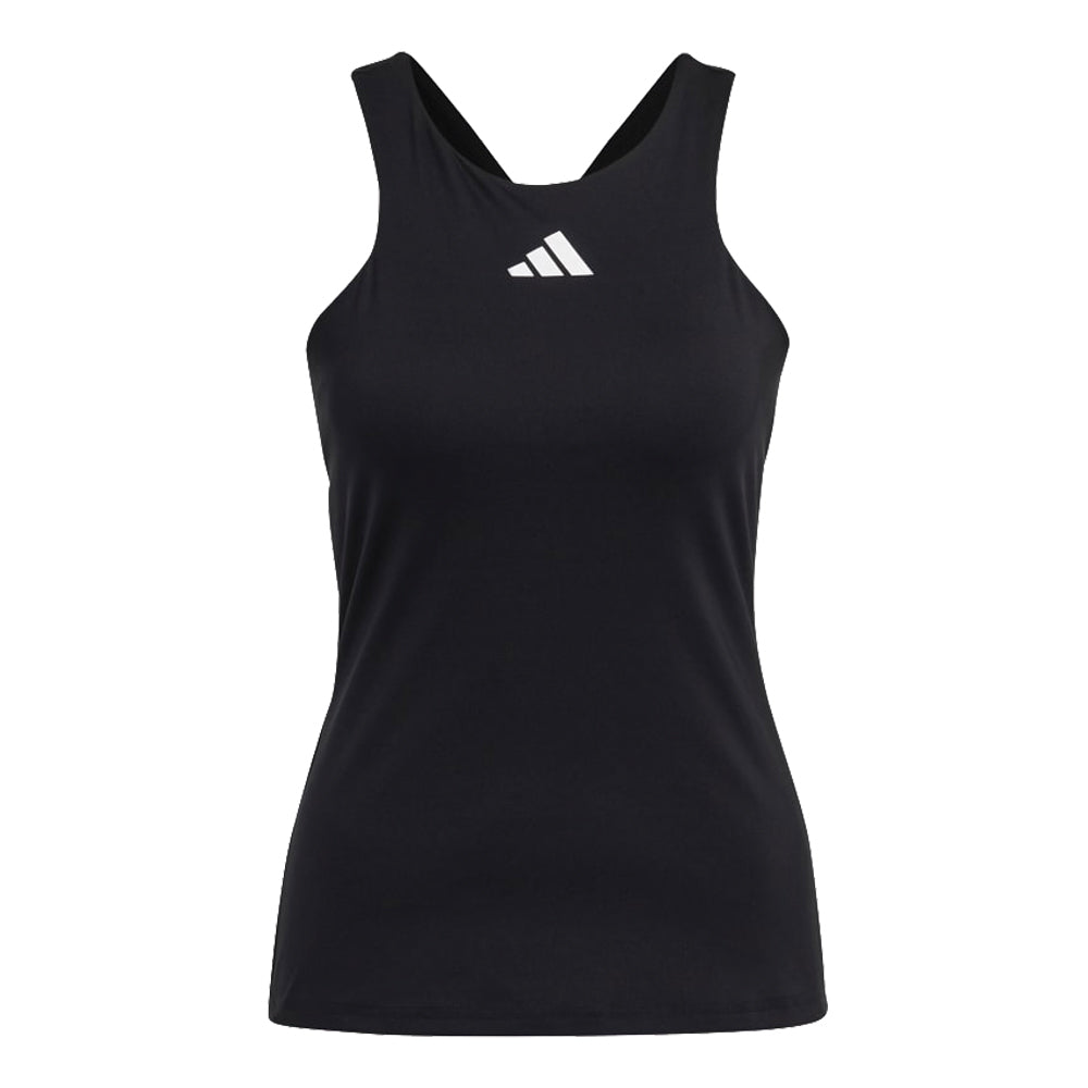 adidas Gameset Match Tennis Y-Tank (Ladies) - Black