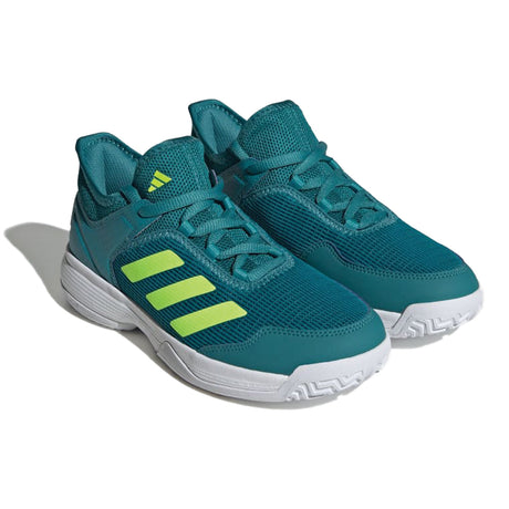 Adidas Ubersonic 4 Kids Tennis Shoe - Arctic Fusion/Lucid Lemon/Cloud White