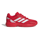 Adidas Ubersonic Junior Tennis Shoes - Lucid Red/Zero Metalic/Lucid Red