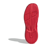 Adidas Ubersonic Junior Tennis Shoes - Lucid Red/Zero Metalic/Lucid Red