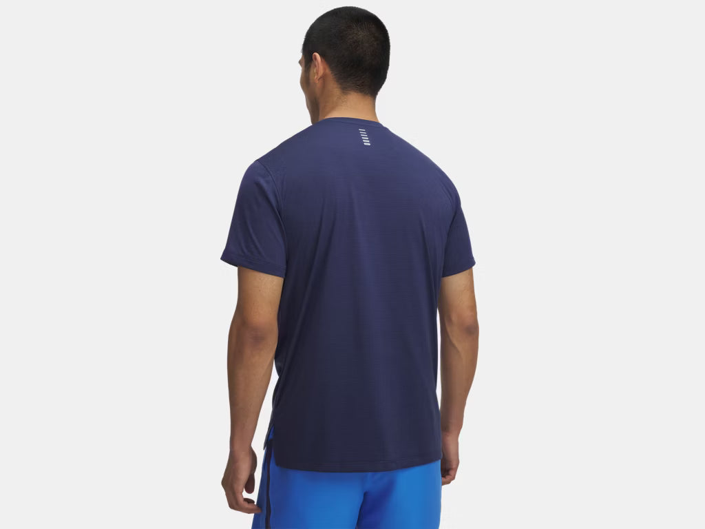 Under Armour Launch Short Sleeve (Men's) - Washed Navy / Reflective