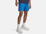 Under Armour Launch 7" Shorts (Men's) - Blue Atlantis / Washed Navy / Reflective