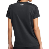 Under Armour Tech Riddle Short Sleeve Collar (Ladies) - Black