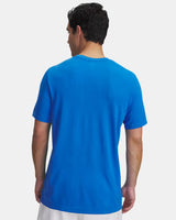 Under Armour Vanish Seamless Short Sleeve (Men's) - Blue Atlantis / White