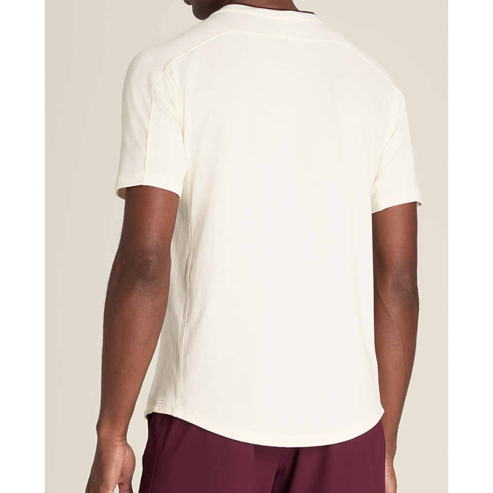 Wilson Serve Out Tee (Mens) - Sandrift