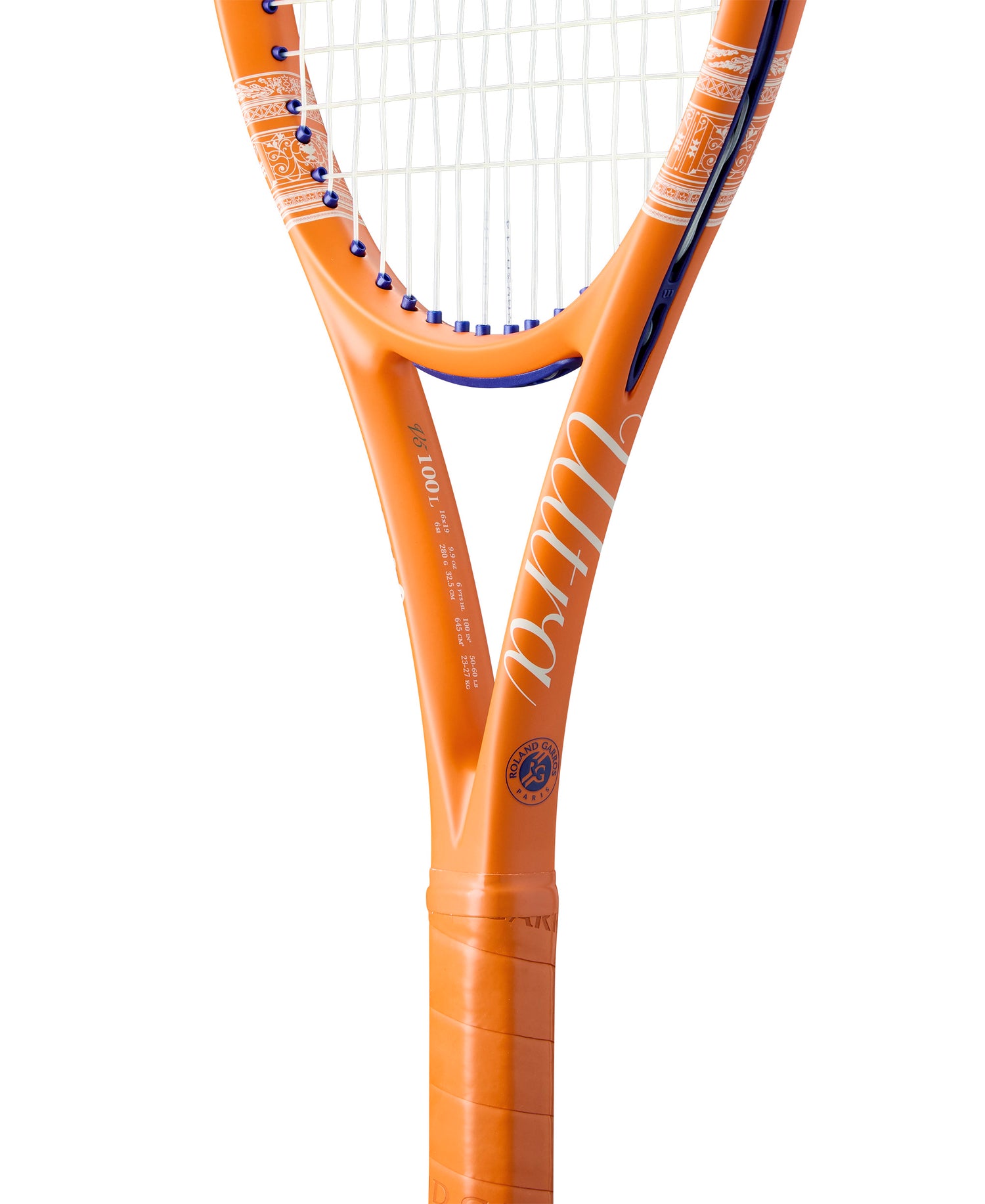 Wilson Ultra 100L V5 Roland Garros 2026 Tennis Racket (Unstrung)