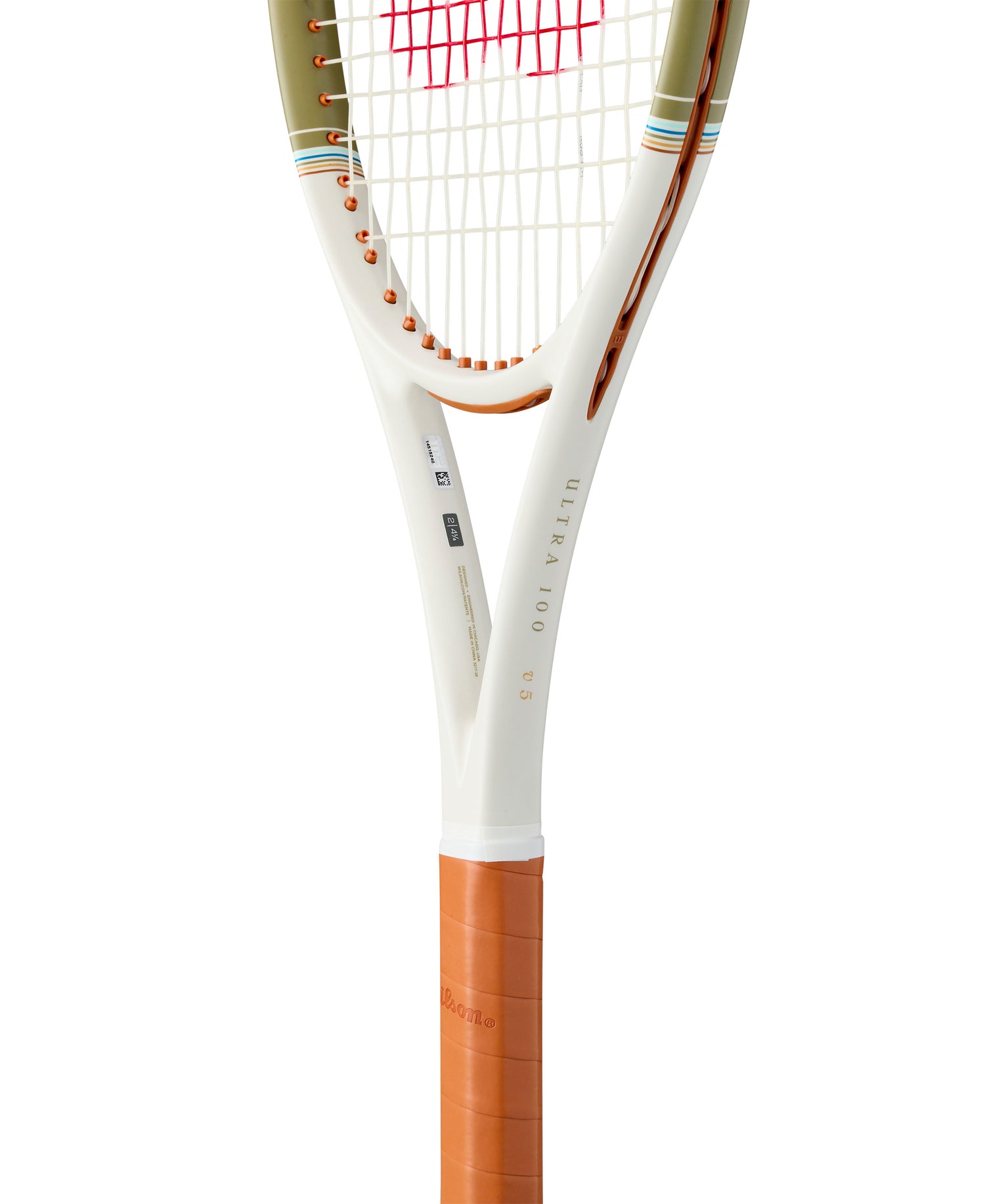 Wilson Ultra 100 V5.0 Desert Tennis Racket (Unstrung)