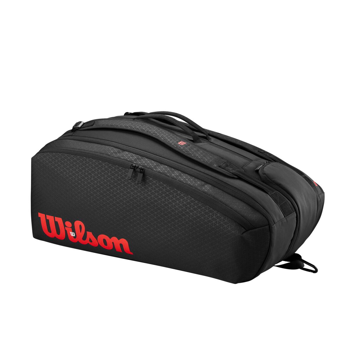 Wilson Clash V3 15 Pack Racket Bag - Black/Red