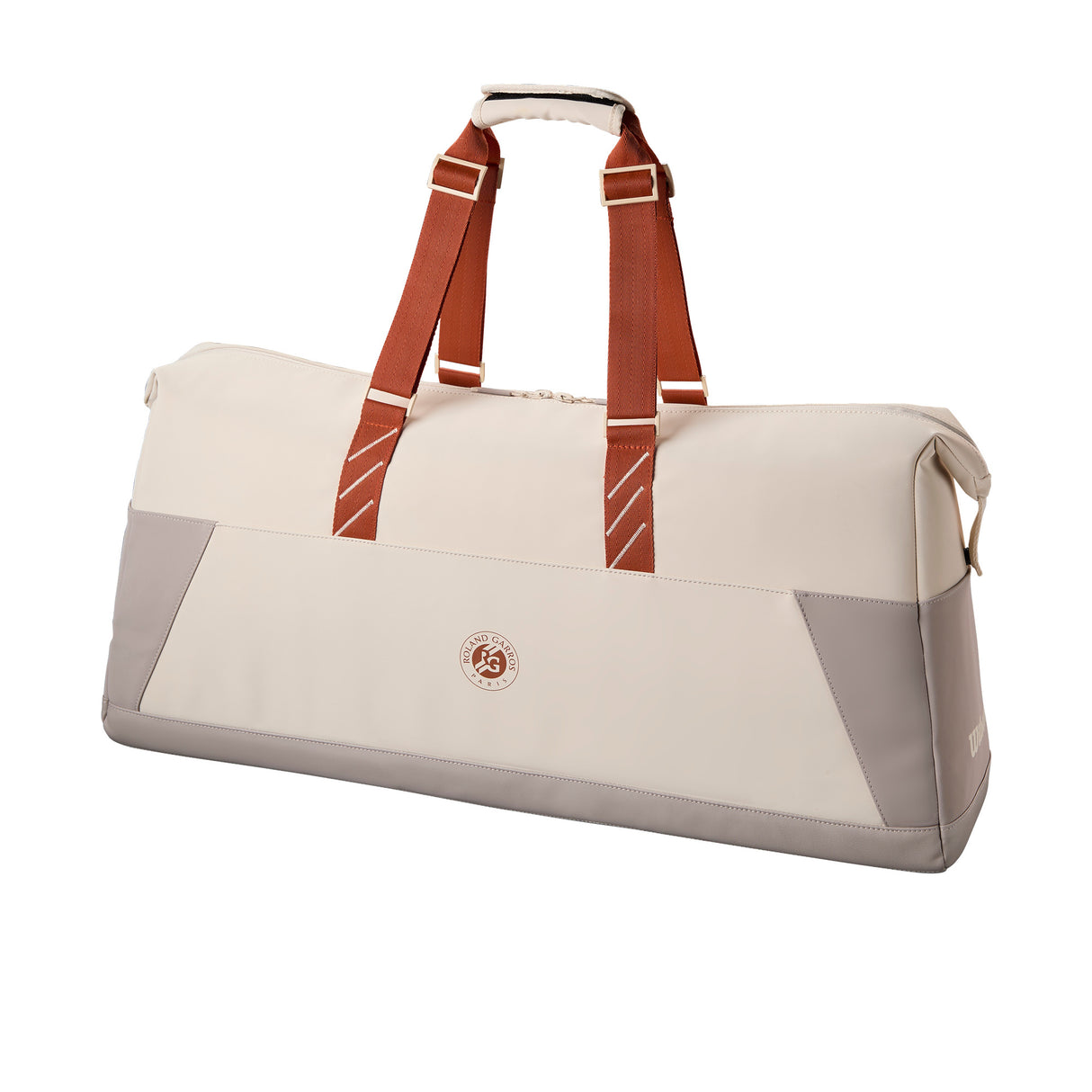 Wilson Roland Garros 2025 Large Duffel Bag - Cream / Clay