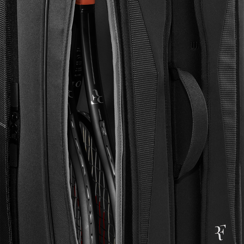 Wilson RF Tournament 9 Racket Tennis Bag - Black