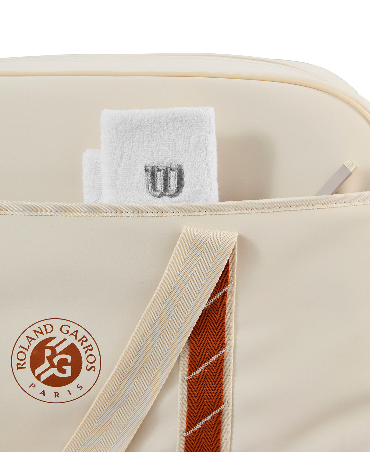 Wilson Roland Garros 2025 Small Duffel Bag - cream / Clay