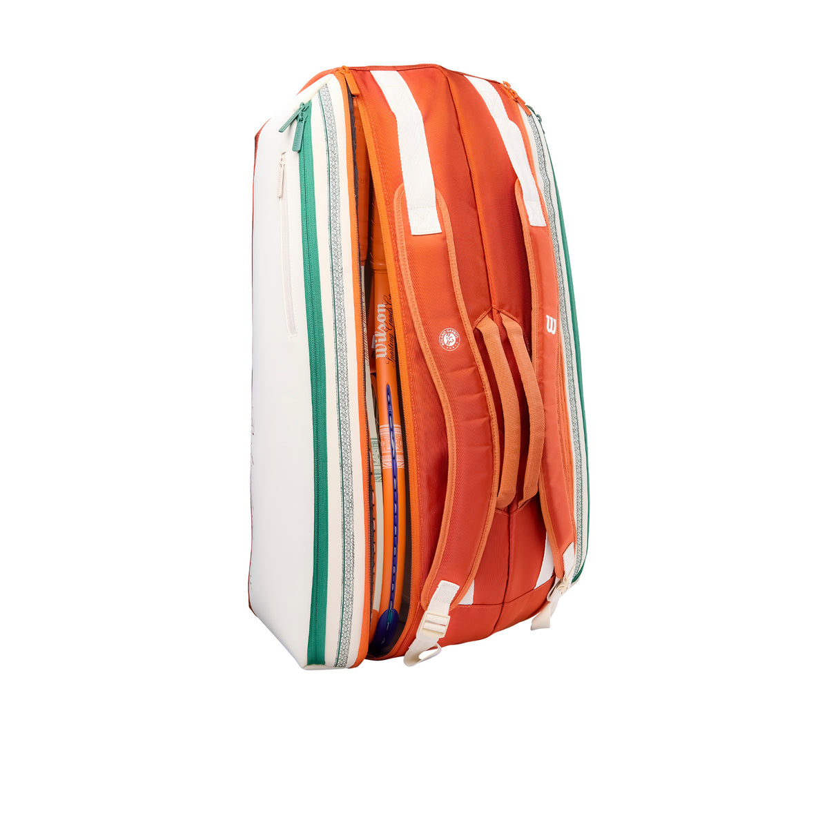 Wilson Roland Garros 2026 9PK Racket Bag - Cream