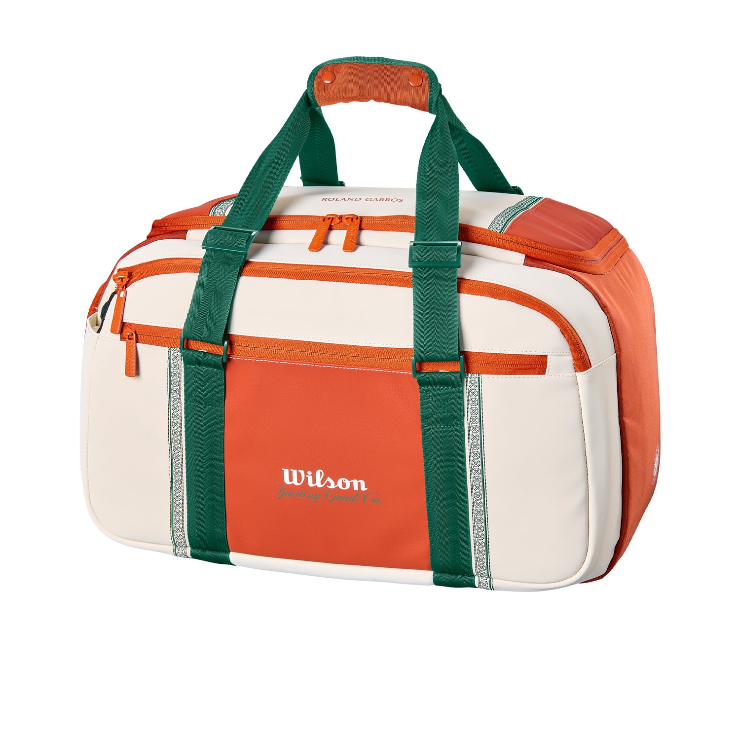 Wilson Roland Garros 2026 Small Duffel Bag - Cream/Clay