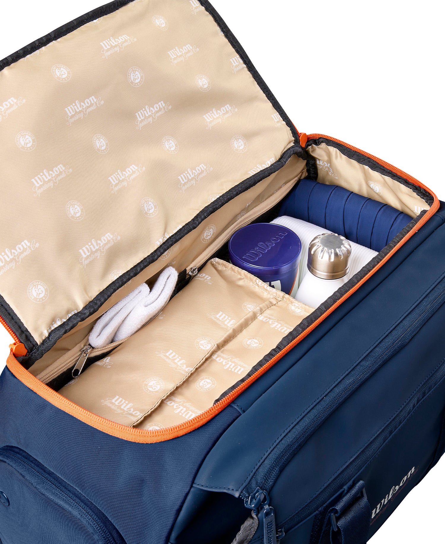 Wilson Roland Garros 2026 Session de Soirée Small Duffel Bag - Navy