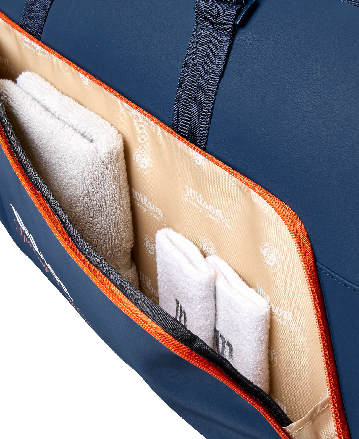 Wilson Roland Garros 2026 Large Duffel Bag - Navy