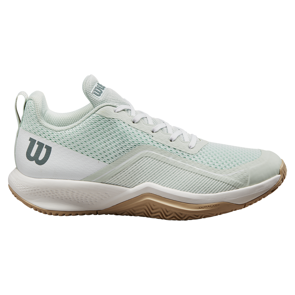 Wilson Rush Pro Lite All Court Tennis Shoes (Ladies) - Opal Blue/White/Safari