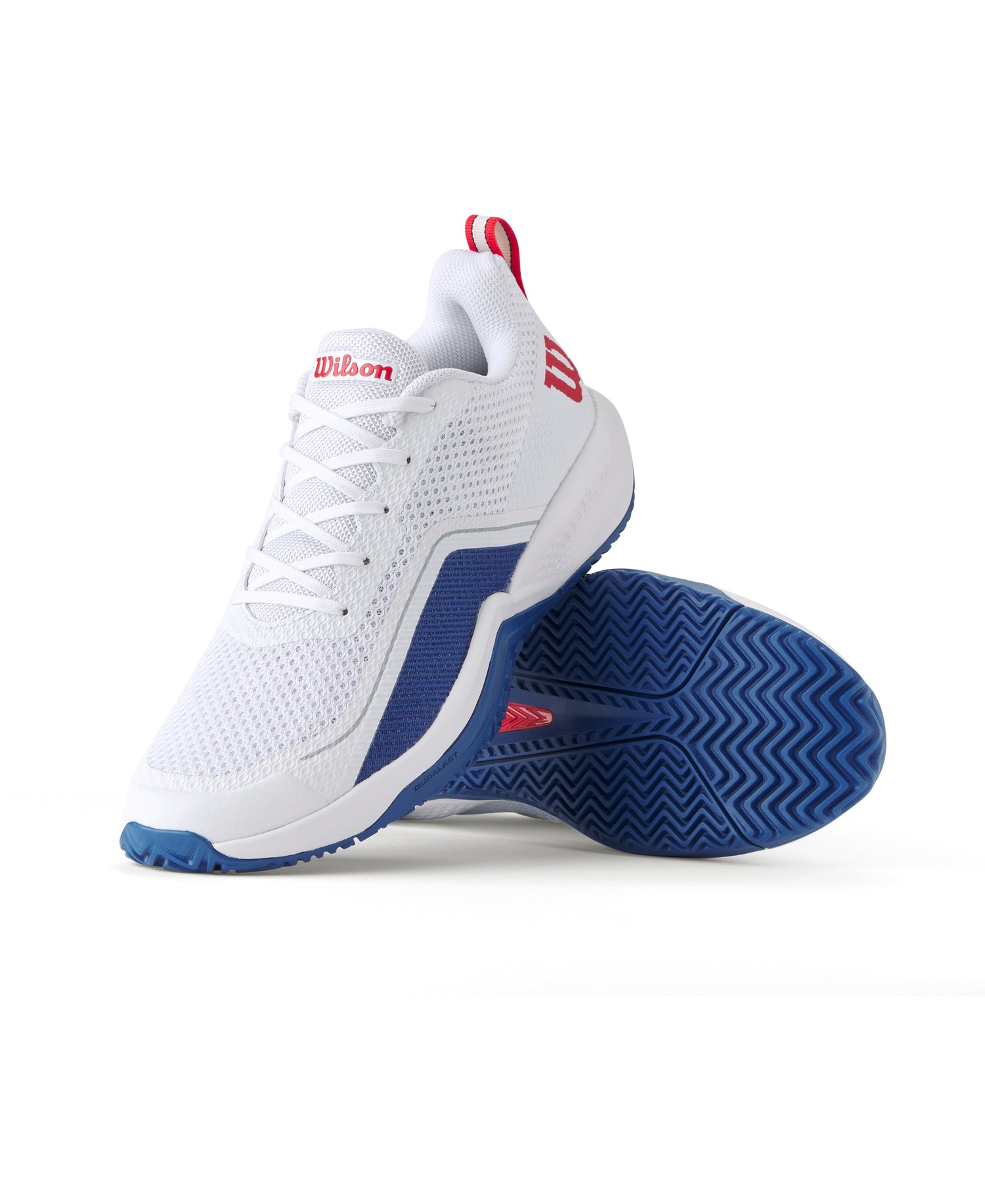 Wilson Rush Pro Lite Tennis Shoes (Mens) - White / Deja Vu Blue