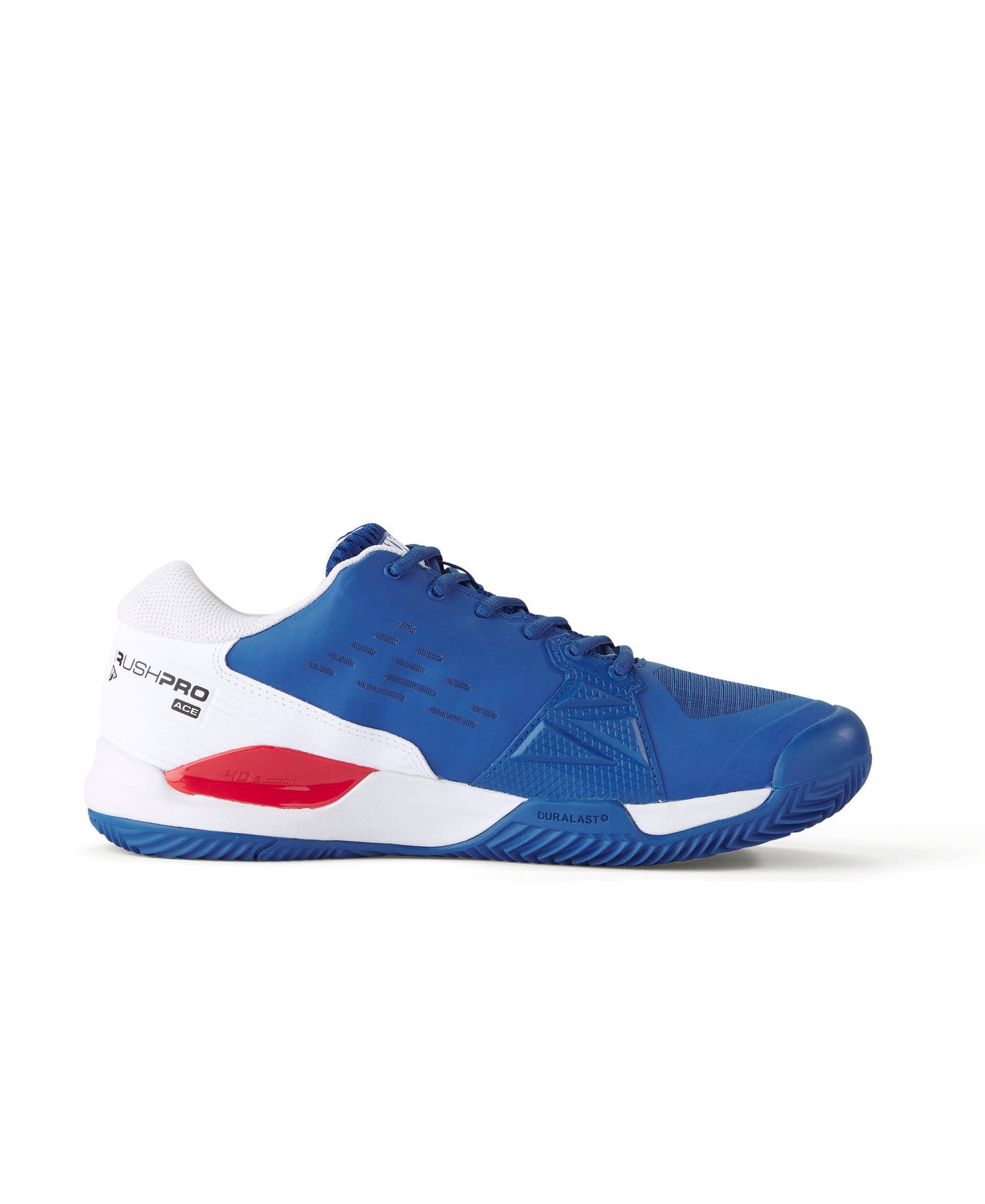 Wilson Rush Pro Ace Clay Court Tennis Shoes (Men's) - Deja Vu Blue / White / Infared