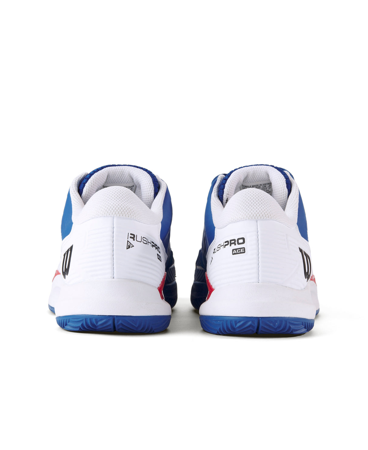 Wilson Rush Pro Ace Clay Court Tennis Shoes (Men's) - Deja Vu Blue / White / Infared