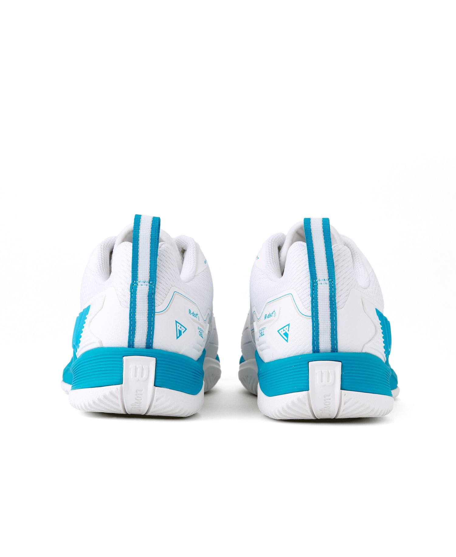 Wilson Rush Pro 4.5 All Court Tennis Shoes (Mens) - White / White / Atomic Blue