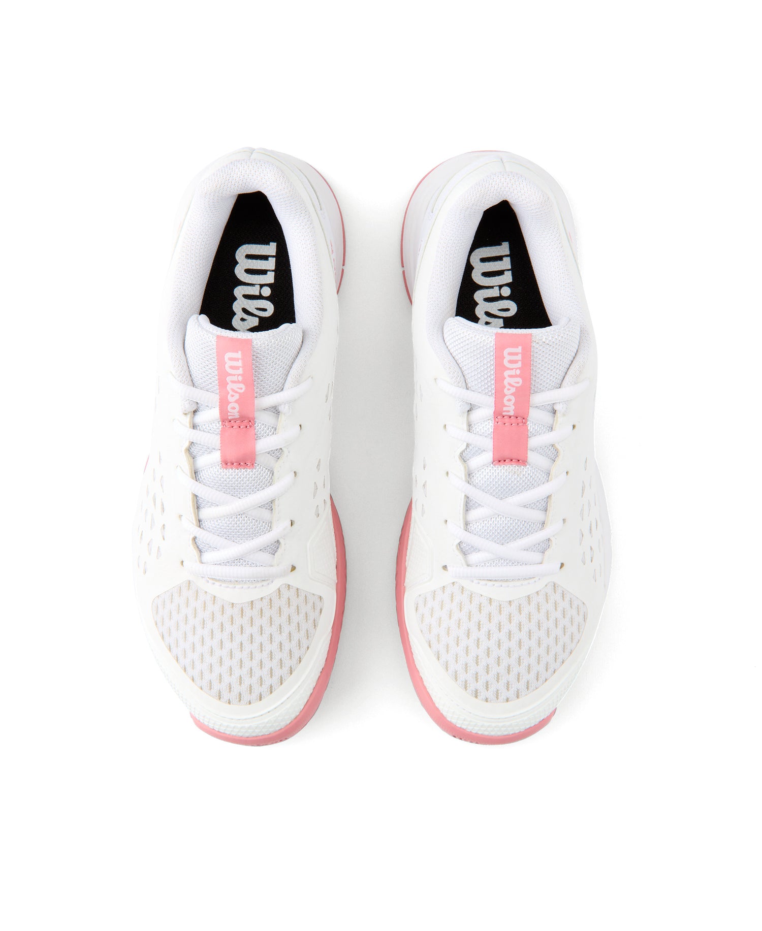 Wilson Rush Pro Ace Junior Tennis Shoes - White / White / Mauveglow