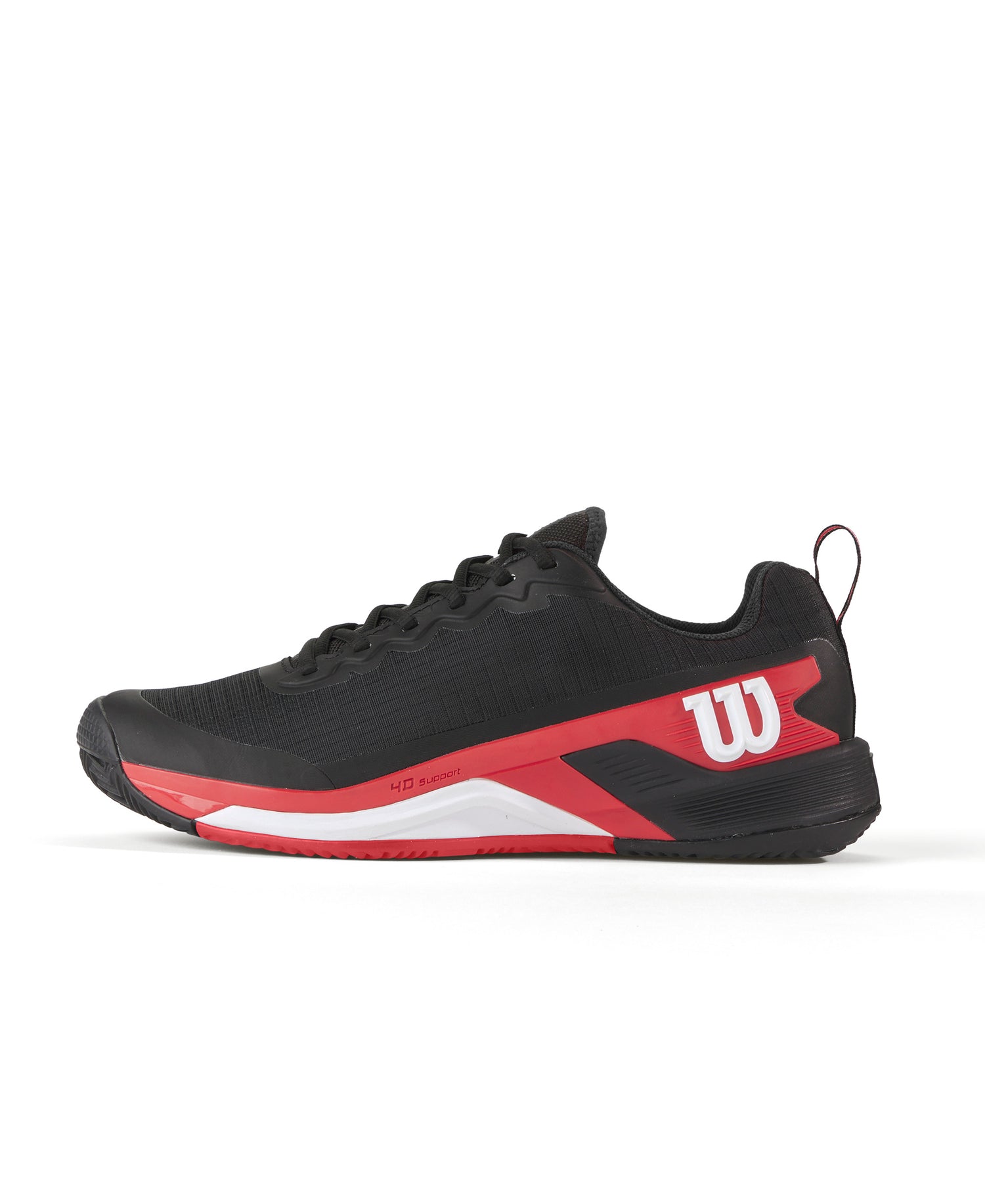 Wilson Rush Pro 4.5 Clay Court Tennis Shoes (Mens) - Black / Infared / White