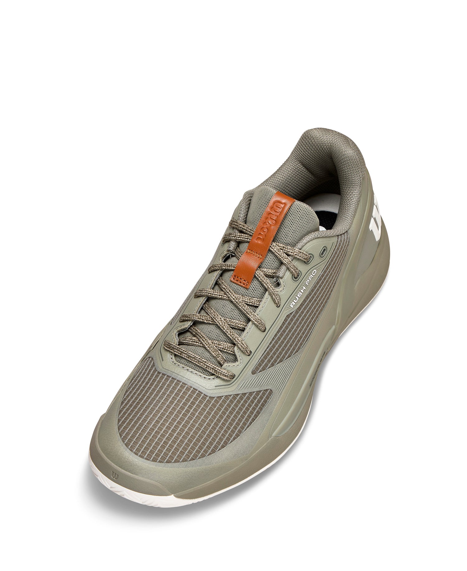 Wilson Rush Pro 5 All Court Tennis Shoes (Mens) - Vetiver/Tofu/Caramel Cafe