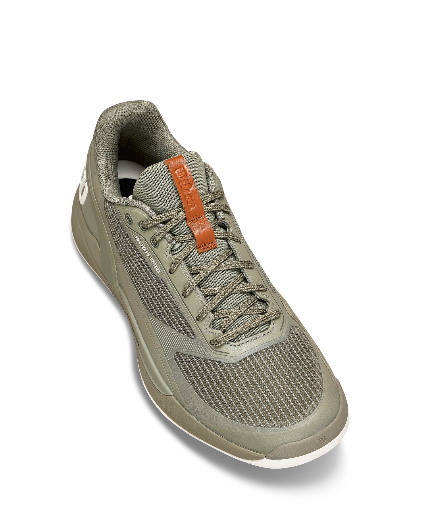 Wilson Rush Pro 5 All Court Tennis Shoes (Mens) - Vetiver/Tofu/Caramel Cafe